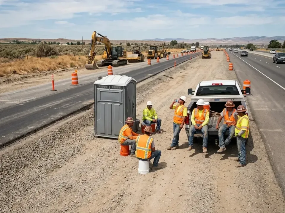 highway-road-construction-crew-007 — frequently asked questions, Porta Potty and Restroom Rentals in Morgantown, WV